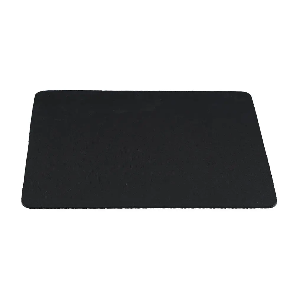 Black Non-Slip Rubber Mouse Pad - Enhanced Comfort and Grip for Gaming and Office Use (180x220x1.5MM)