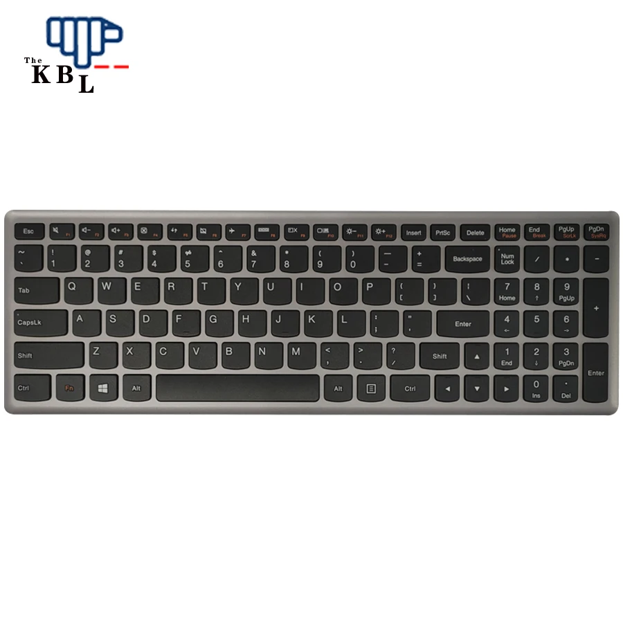 OriginalNewUSLanguageForLenovoZ500Z500AZ500GP500P500ASilver