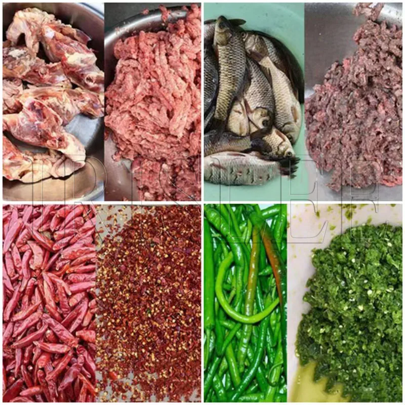 Electric Meat Grinder Blender Consumer And Commercial Stainless Steel Meat Grinder Food Processor Household Appliances 6