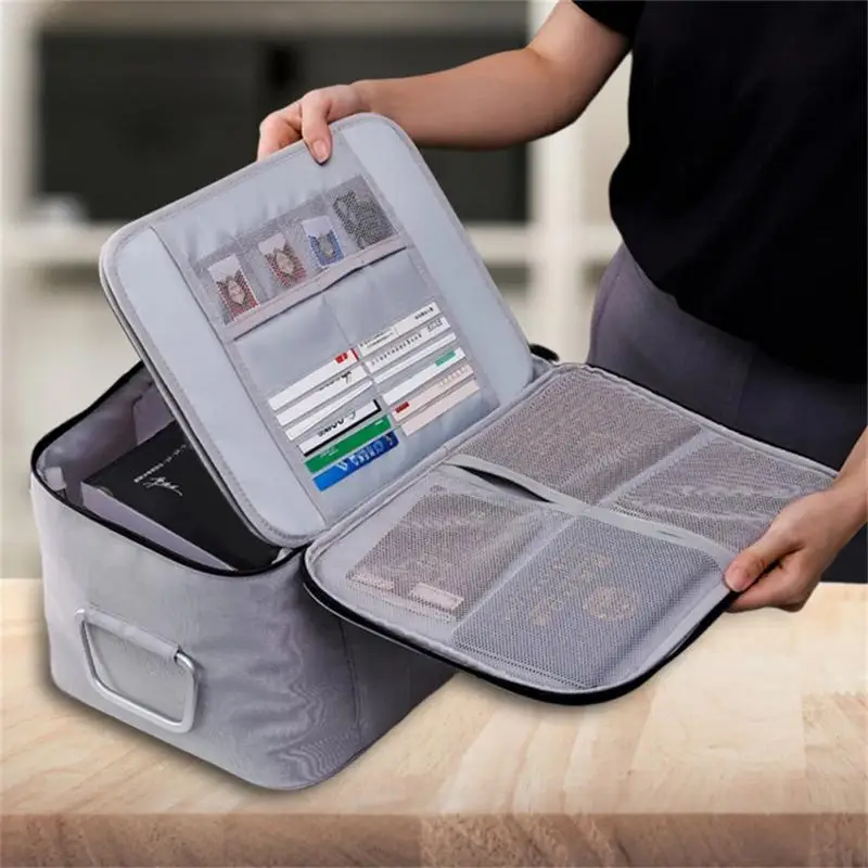 Document-Tickets-Storage-Bag-Large-Capacity-Multi-Layer-with-lock ...