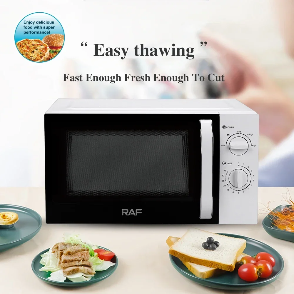 New Design White Control High Quality Table 23l Microwave Oven 4