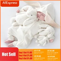 Infant Clothing Overalls Spring Autumn Baby Rompers Rabbit Girls Boys Jumpsuit Kids Costume Outfit Newborn Baby Clothes 3 9 12M