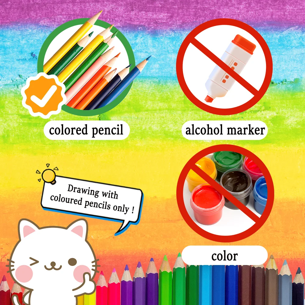 Spiral Coloring book -30 Sheets adult coloring book, 11.2 x 8.3 inches, 100g thick paper, drawing book, homecoming holiday gift 6