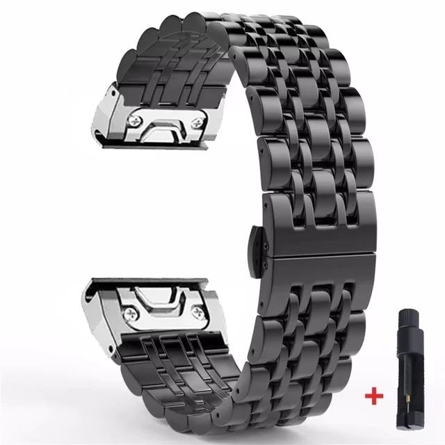 Premium Stainless Steel QuickFit Watch Band – 22mm & 26mm Adjustable Bracelet