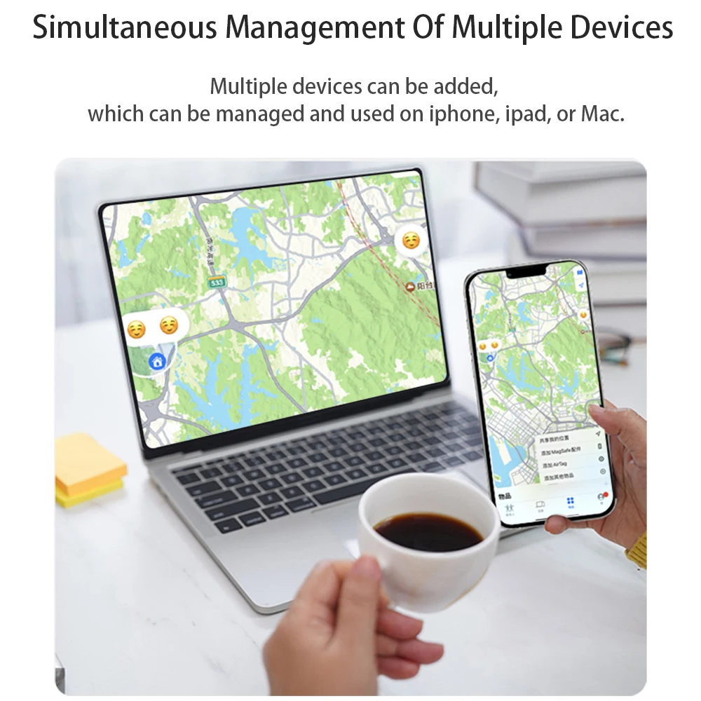 Smart Global Locator Mini GPS Tracker For Apple Find Pets Kids Key Wallet Car Luggage Anti-lost Finder Locator Alarm For IOS