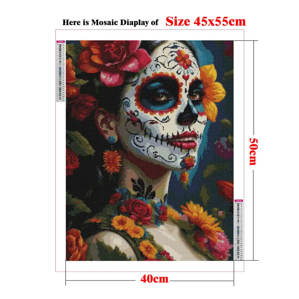 sk_h Autism Awareness Decor DIY Diamond Painting Kits for Adults