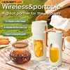 12 Blades Electric Portable Blender 350ML Juicer Fruit Mixers USB Rechargeable Smoothie Juicer Cup Squeezer Juice Maker 5