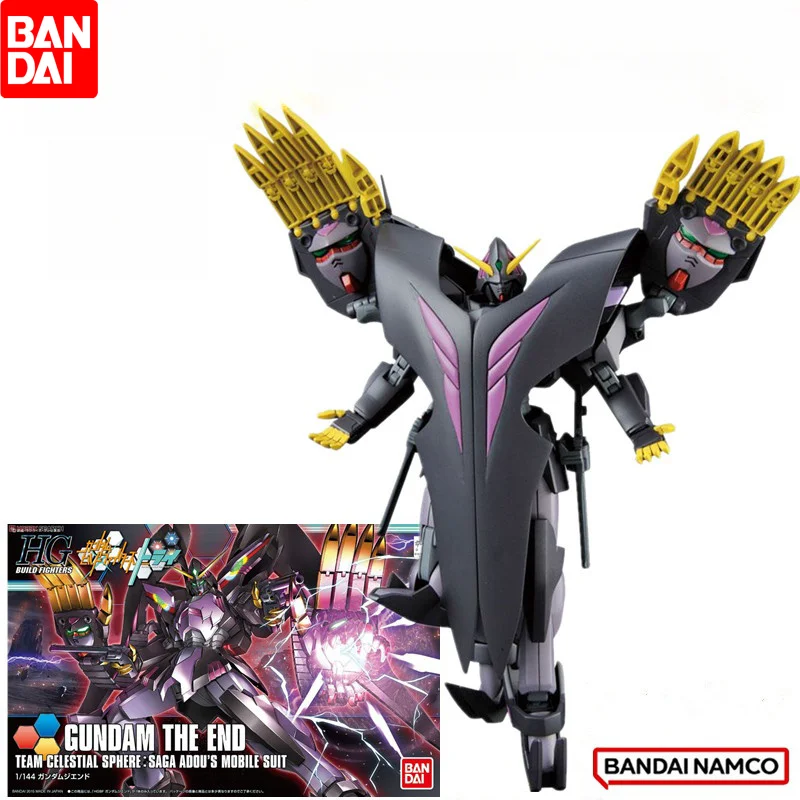 

Набор моделей Bandai Gundam аниме фигурки Hgbf 1/144 Gundam The End Подлинная модель Gunpla аниме экшн-Фигурки игрушки для детей