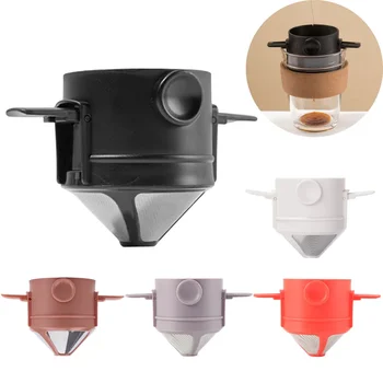 Foldable Stainless Steel Coffee Dripper 1