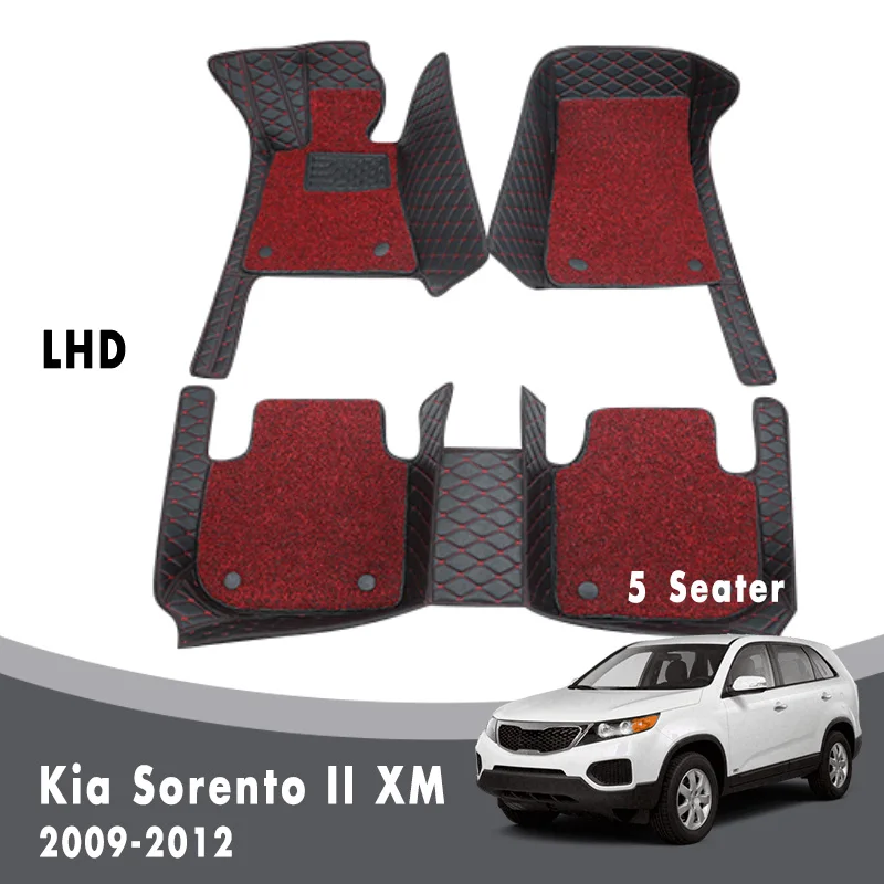 Car Floor Mats Carpets For Kia Sorento Ii Xm 5 Seater 2012 2011 2010