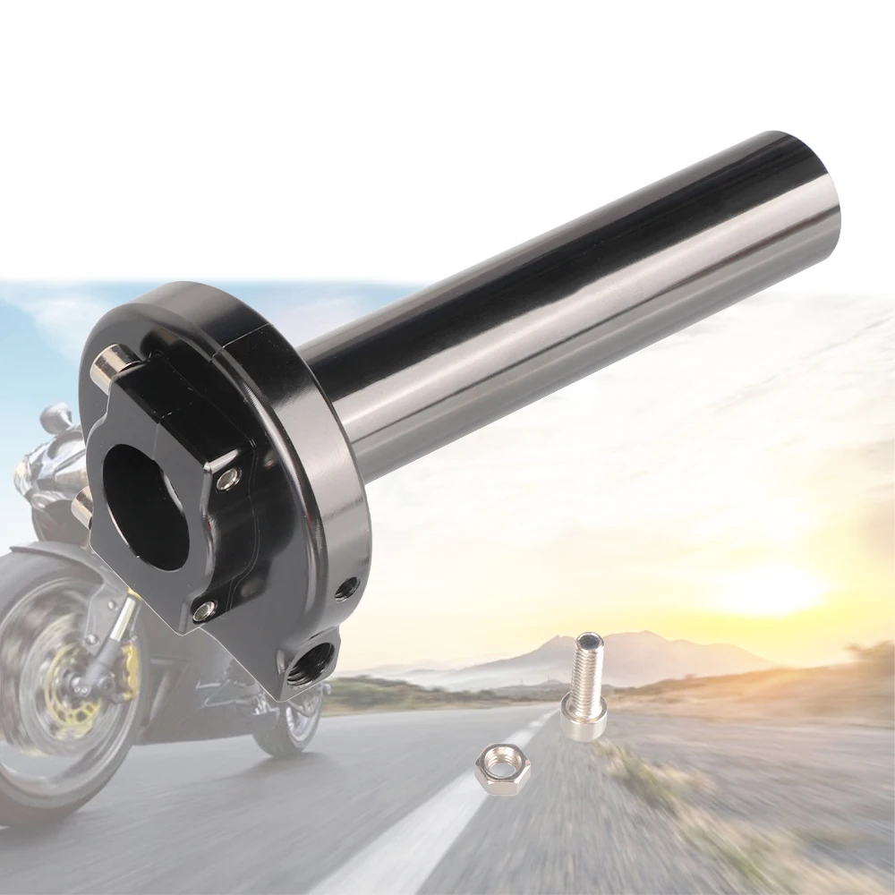 Roller Fahrrad 22mm 7/8 Zoll CNC Aluminium Beschleuniger Gas Twist Griffe Lenker Universal Für Motorrad Dirt Pit Bike teile – Detail 4
