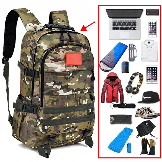 Mochilas Militares Lawaia 30L O 50L 1000D Nylon Impermeable Tácticas Al  Aire Libre Camping Caza Bolsa