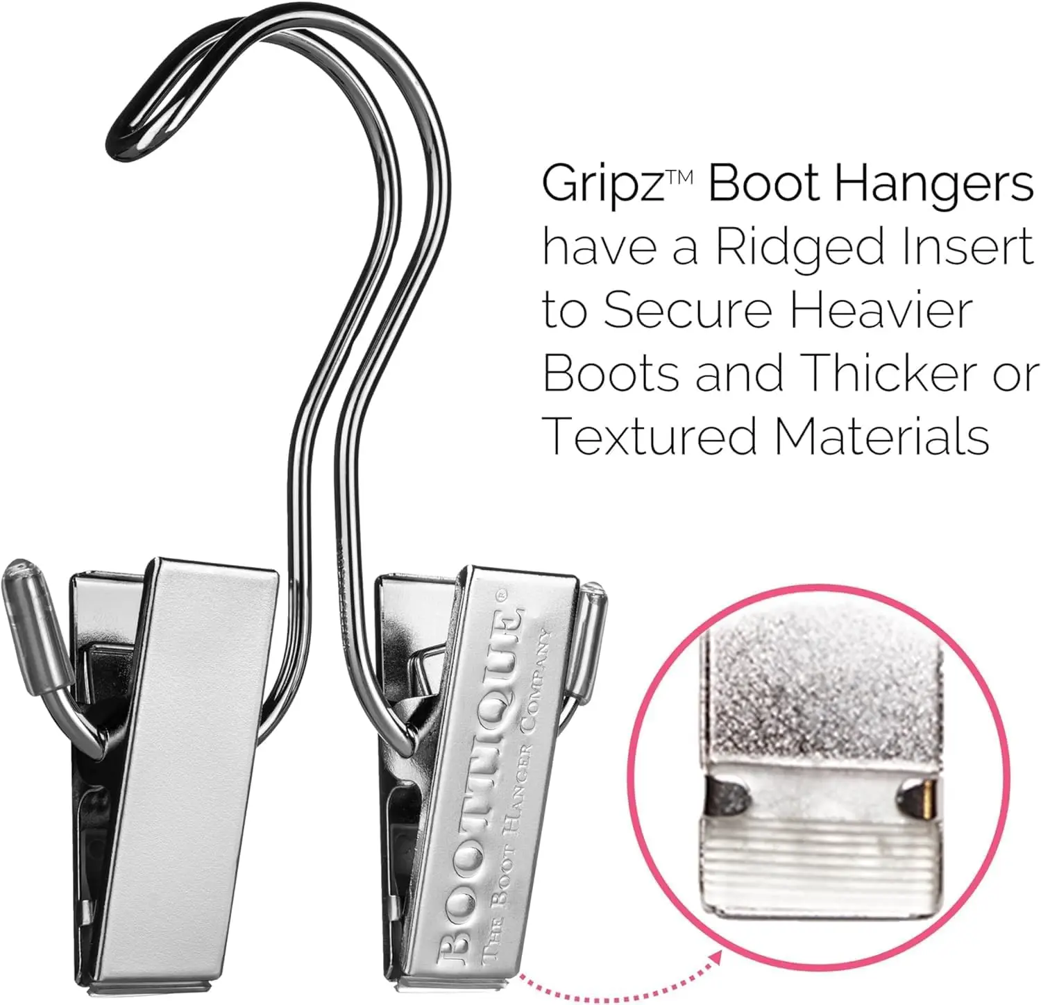 Boot Organizer: The Boot Rack - Fits in Most Closets- Hangs, Holds, Shapes, & Protects every size and style