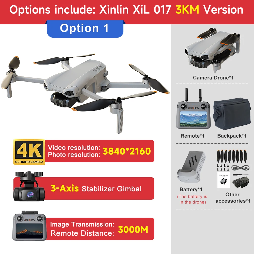 3km Camera Drone