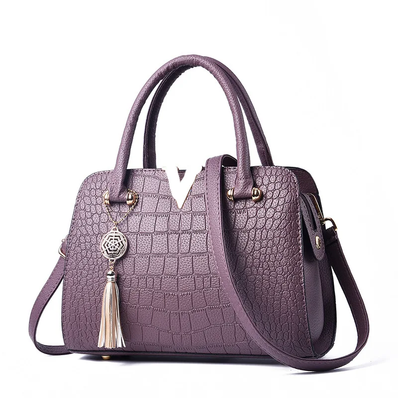 

Women's Handbags 2022 New Trend Design Crossbody Bag Detachable Shoulder Strap Tote Bag Crocodile Pattern Handbag for Women