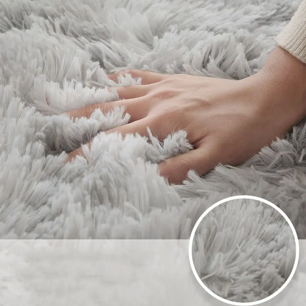 Schlafzimmer Teppich Nachttisch Teppiche Sofa Kissen Für Kinderzimmer Nette Mädchen Boden Weiche Matte Wohnzimmer Dekoration – Detail 8