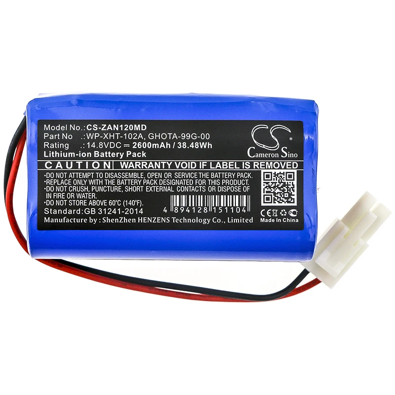 

Medical Battery For Zondan GHOTA-99G-00 WP-XHT-102A ZD120B D120D Apollo N1-A，Our store has promotional activities