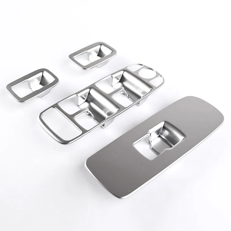Window Button Panel Cover Sticker Set For Volvo Xc90 Xc60 S60 Xc40 Car