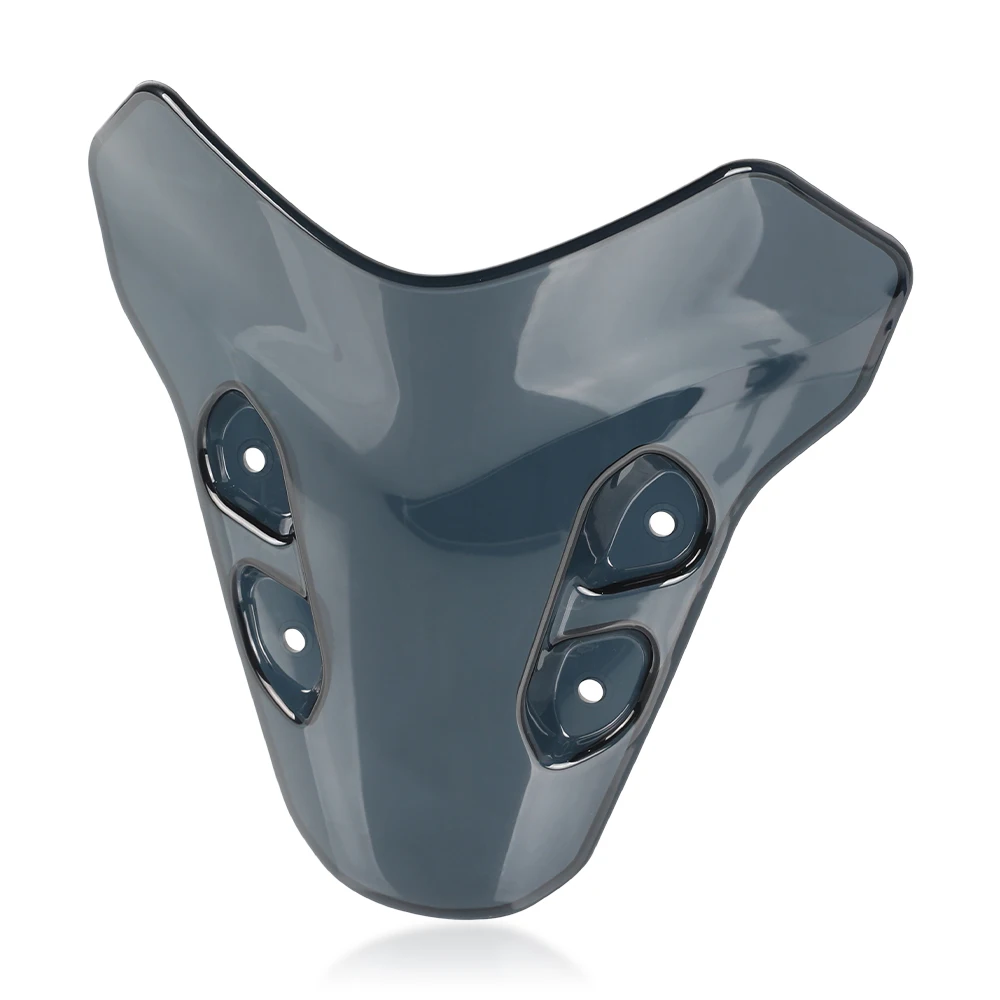 Midimttop Moto Parabrezza Parabrezza Protezione Antivento Zanzariera Pare-brise Carenatura Anteriore Win Deflettore compatible with MT-07 MT07 MT 07 Accessori 2021 2022 2023 (Grigio chiaro