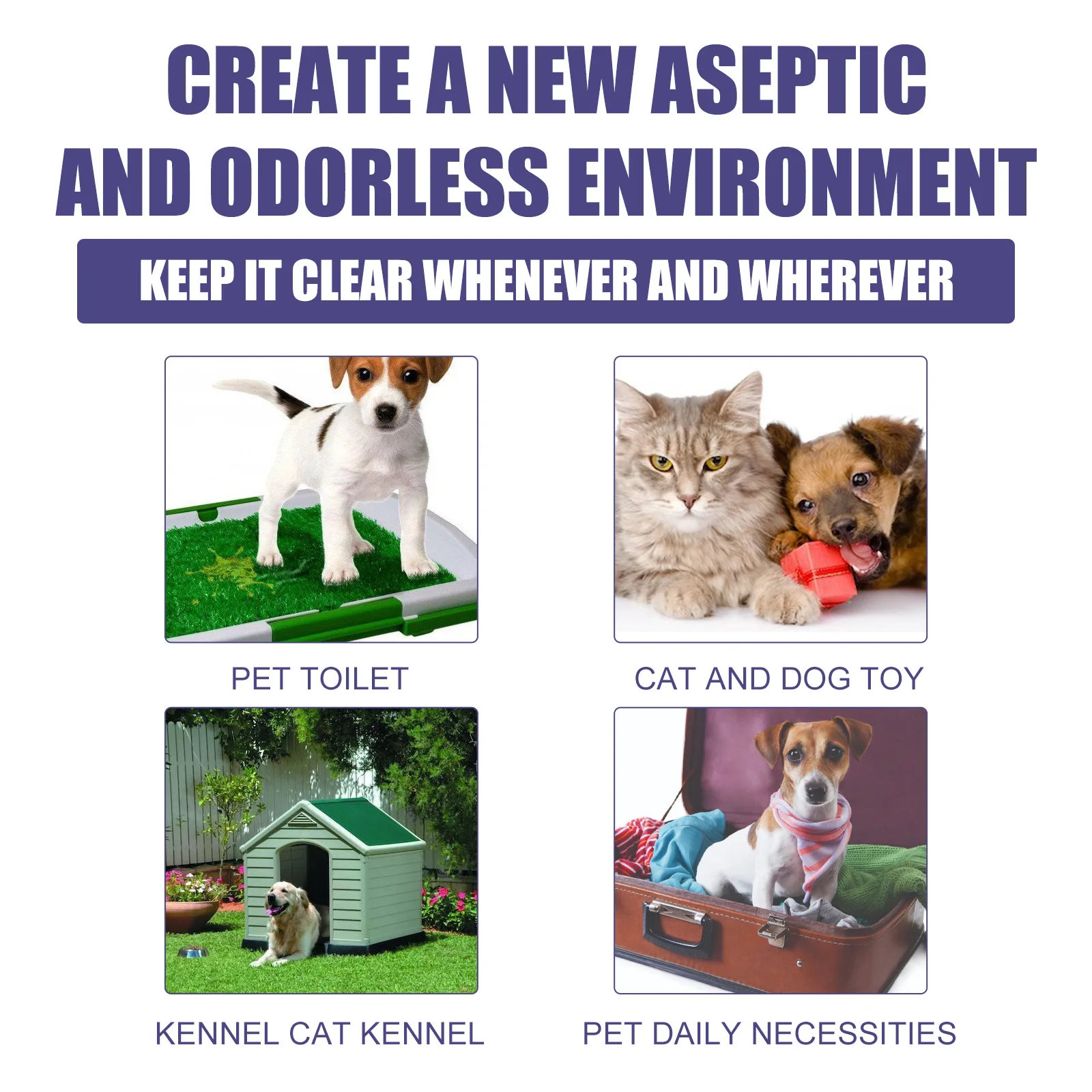 Freshen Up Your Home with Our Pet Deodorizer Spray-Eliminates Pet Odors Instantly
