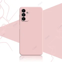 Chic Liquid Armor Silicone Case - Cute Fashion Design, 360° Protection for Samsung A23 4G (Pink)