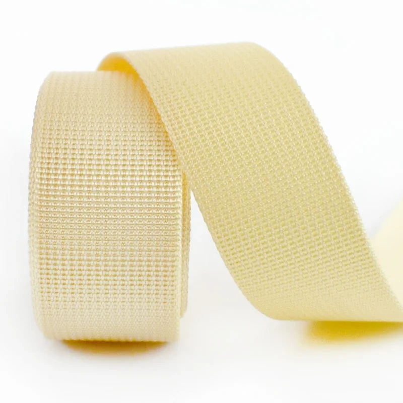 Durable Nylon Webbing Tape for Bag Straps and DIY Sewing Projects (20-50mm, 10M)