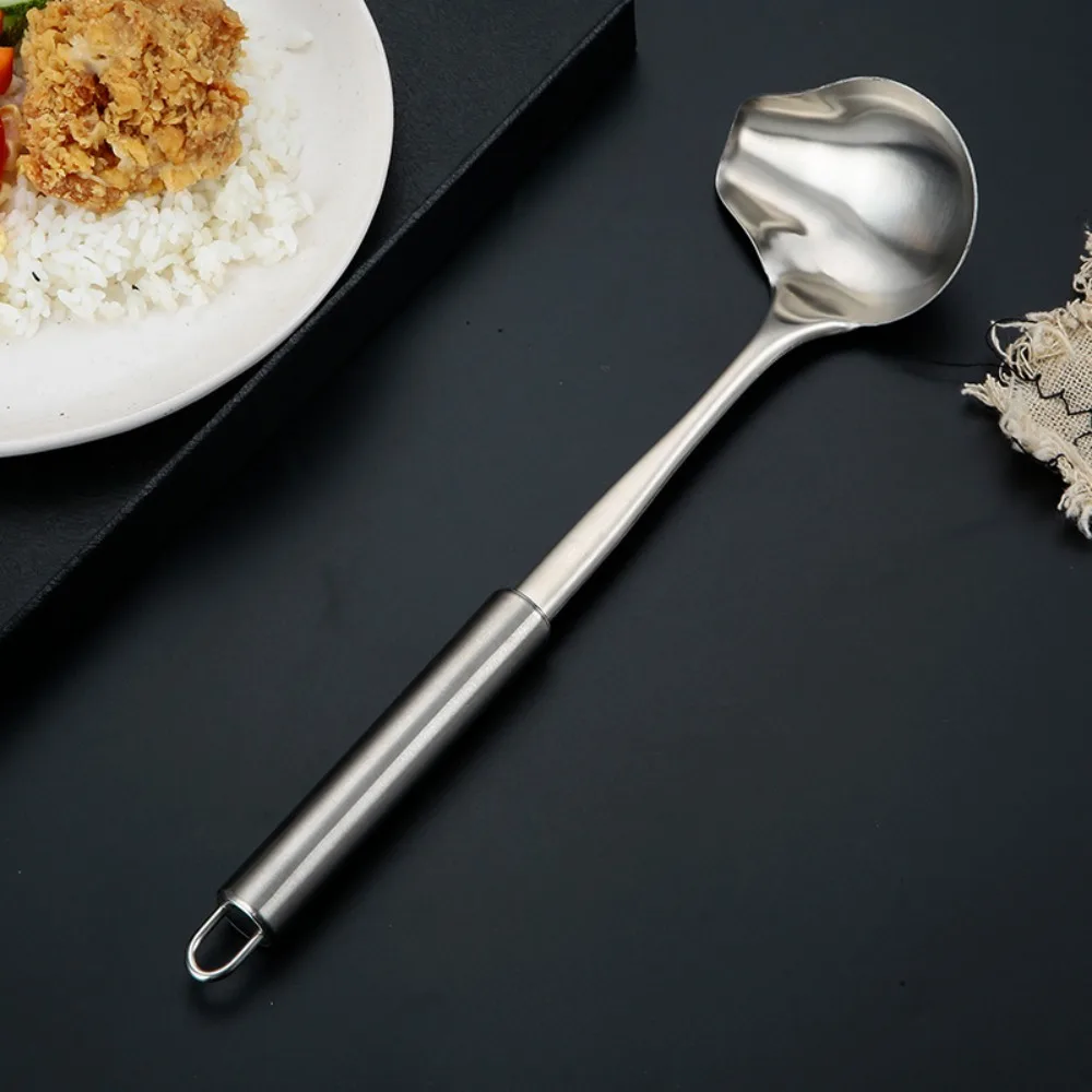 Duck Mouth Shaped Soup Sauce Spoon Stainless Steel Oil Spoons Kitchen ...