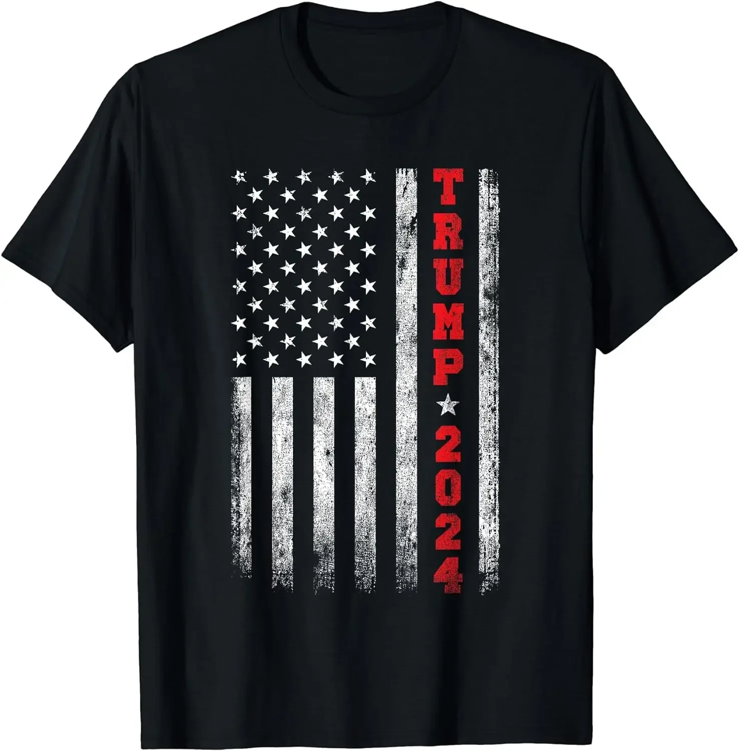 

Trump 2024 American Flag Vintage T-Shirt
