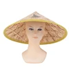 Traditional Chinese Bamboo Hat, Unisex Adult Size Rice Farmer Cap, Perfect for Cosplay and Fishing