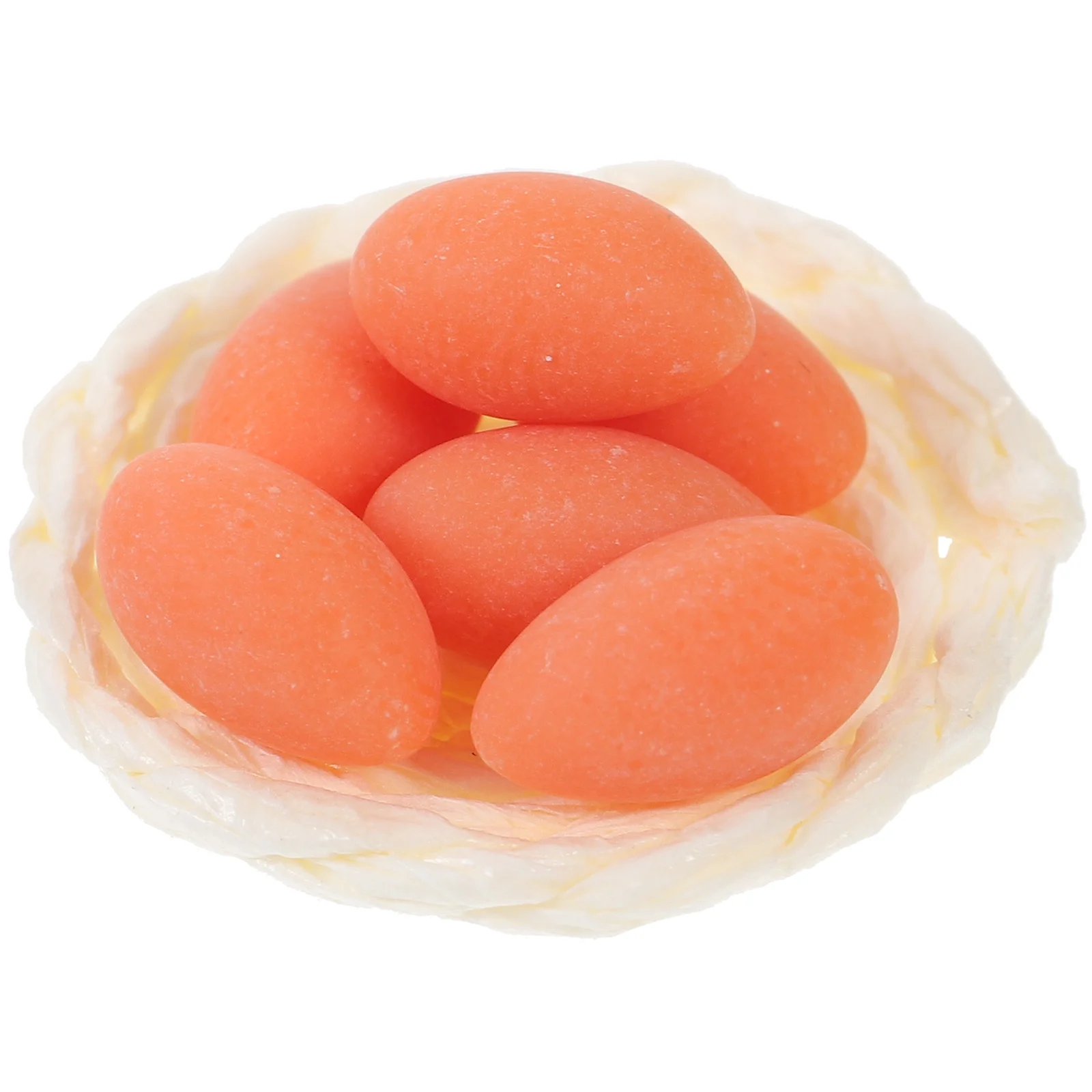 

Imitation Eggs Miniature Basket Model Ornaments Kitchen Decors Decorations Adornments The Bird's Nest Bamboo Crafts