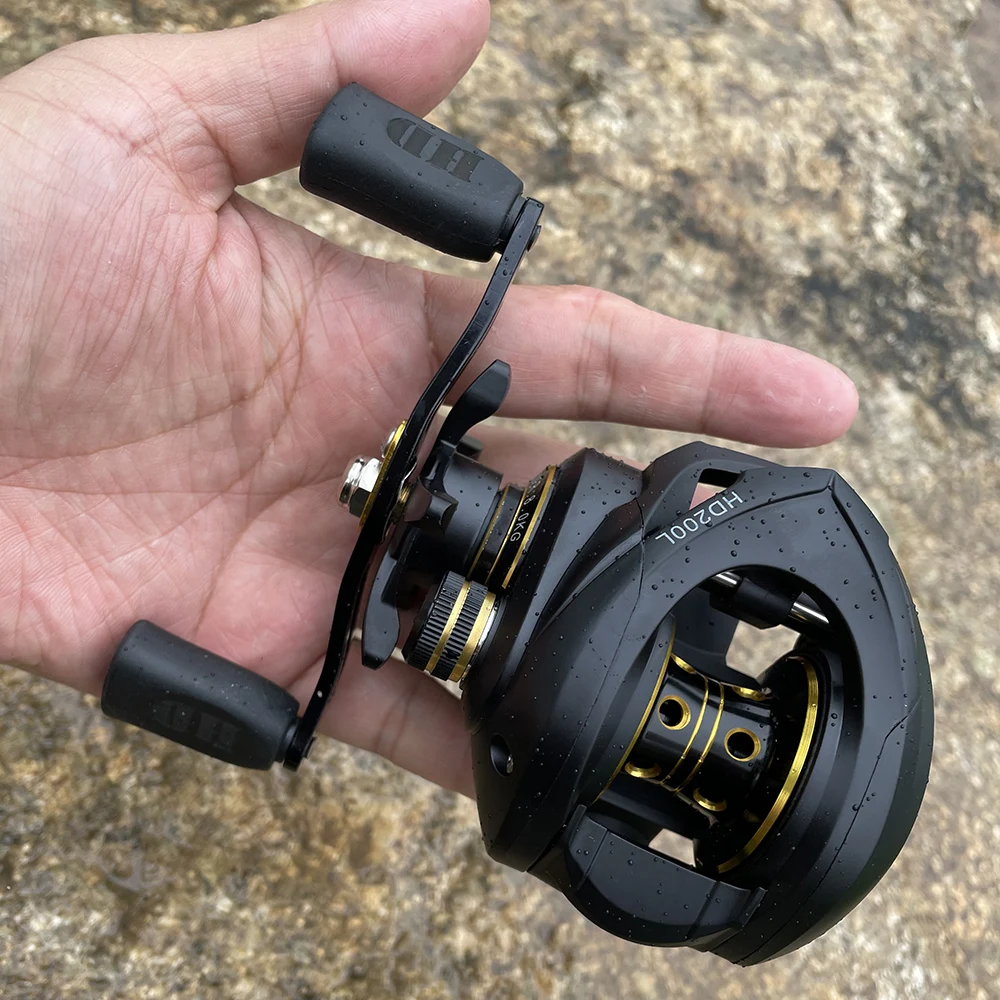 

Ghotda Baitcasting Reels Salt Water 7.2:1 Gear Ratio Left / Right Handle Baitcasting Reel for Bass Catfishing