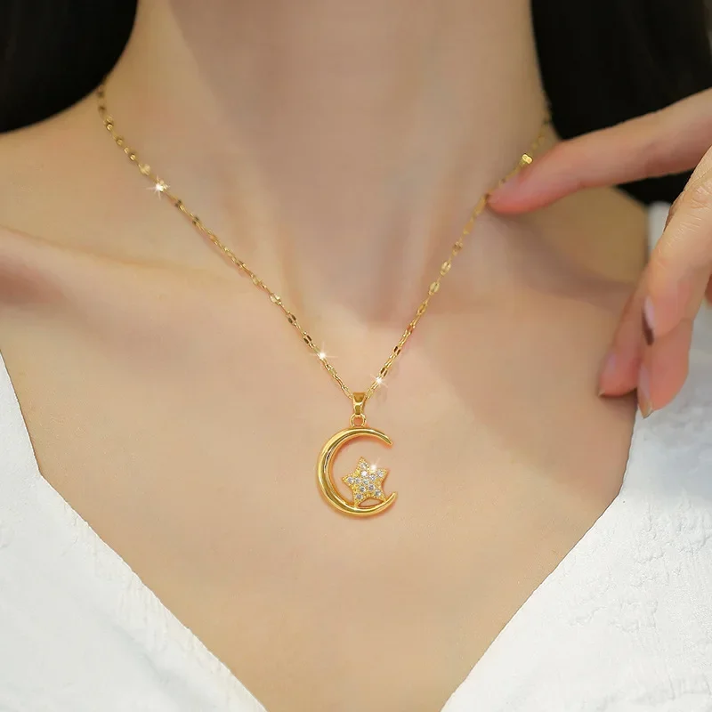 Talabykyla Tala By Kyla Necklace Moon Tala Necklace Shopee