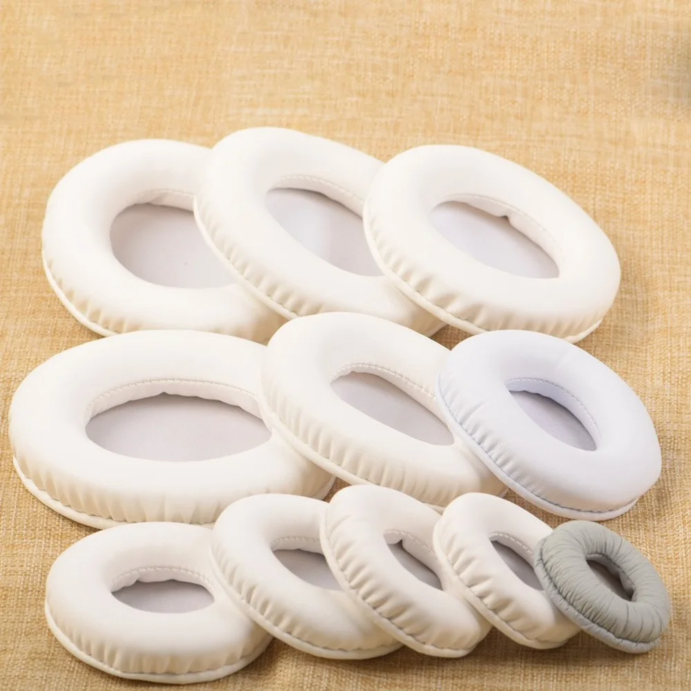 Almohadillas de esponja para auriculares, almohadillas para los oídos,  45/50/55/60/65/70/75/80/85/90/95/100/105/110MM, 2 unidades accesorios para  auriculares