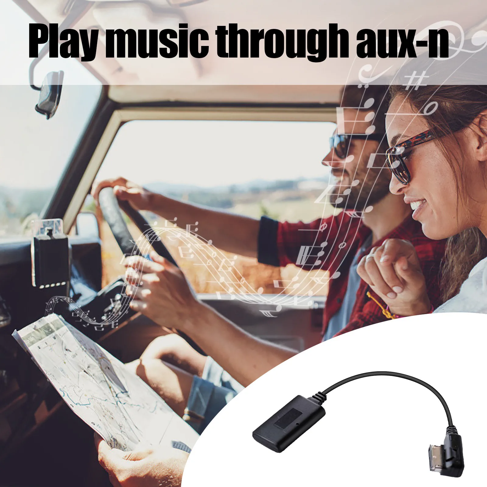Bluetooth аудио кабель Aux адаптер для Mercedes MB AMI музыкальный интерфейс стерео