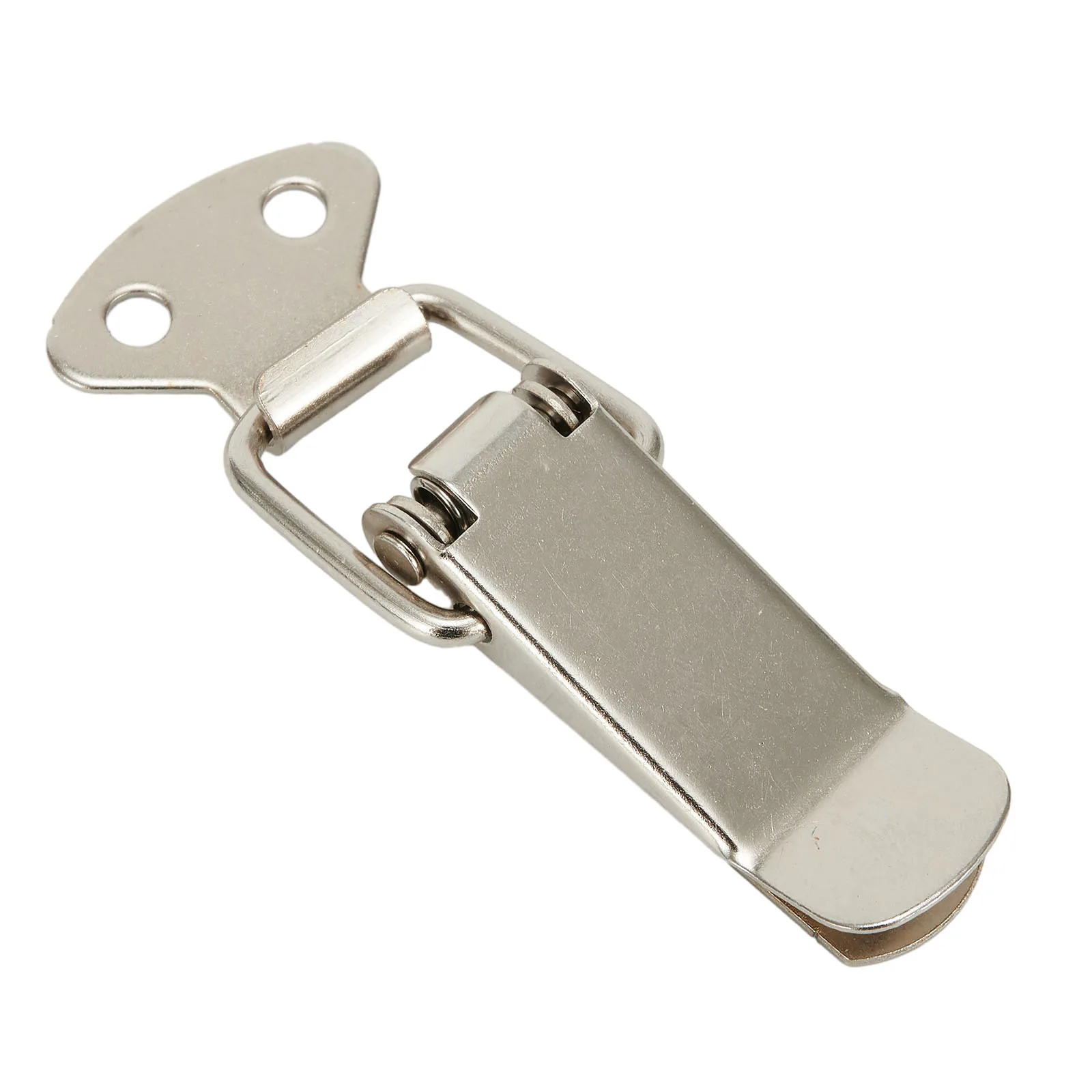 Description Picture 5 of itemMetal Lock Latches Cabinets Home Improvement Closets Door Hardware High Quality Silver 4PCS Cold Rolled Steel Protable