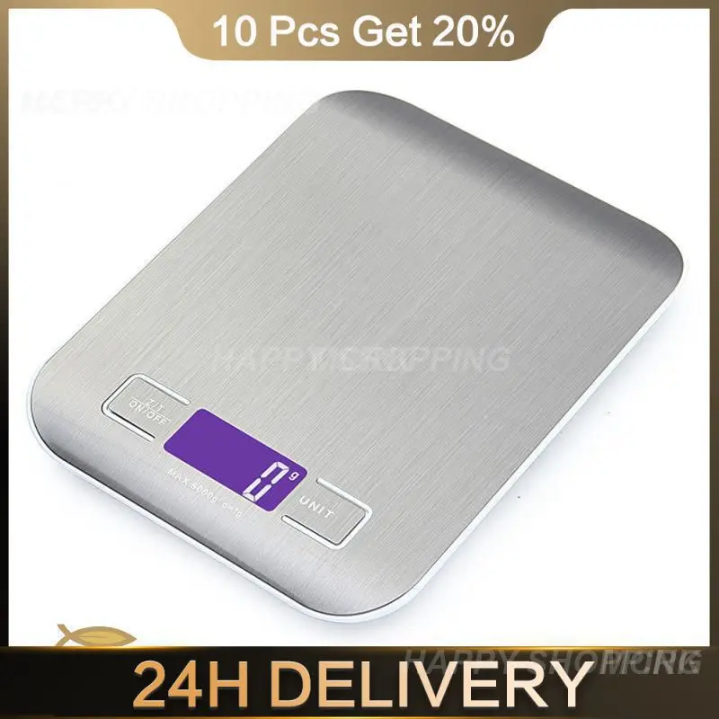 

Cooking Portable Sleek Design Accurate Measurements Usb Connectivity Durable Stainless Steel Versatile Kitchen Measuring Tools