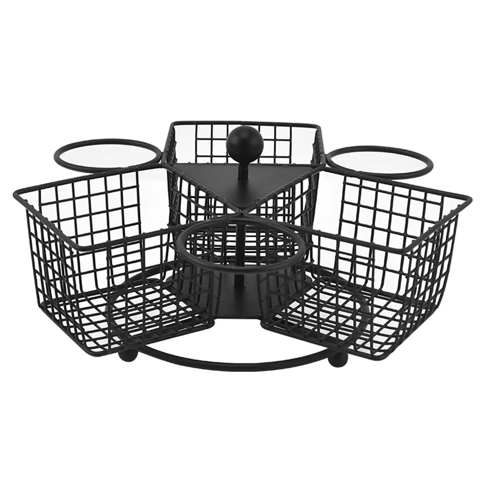 French Fries Basket Creative Rotary Multiuse Food Display Fried Chicken Basket For Party Living Room Camping Picnic Home
