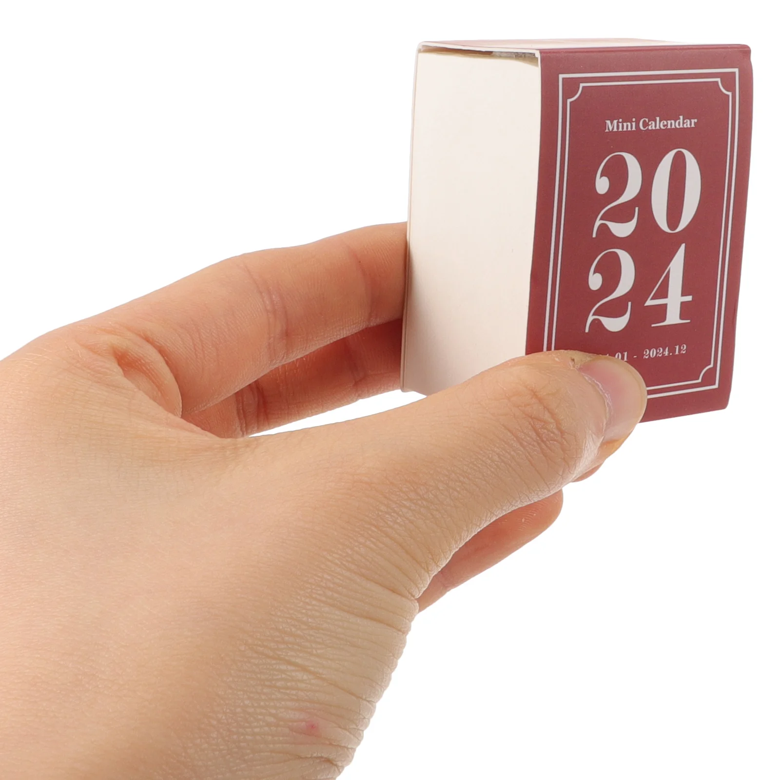 미니 탁상 달력, 매일 탁상용, 찢을 수 있는 투명 인쇄 일정, 섬세한 계획