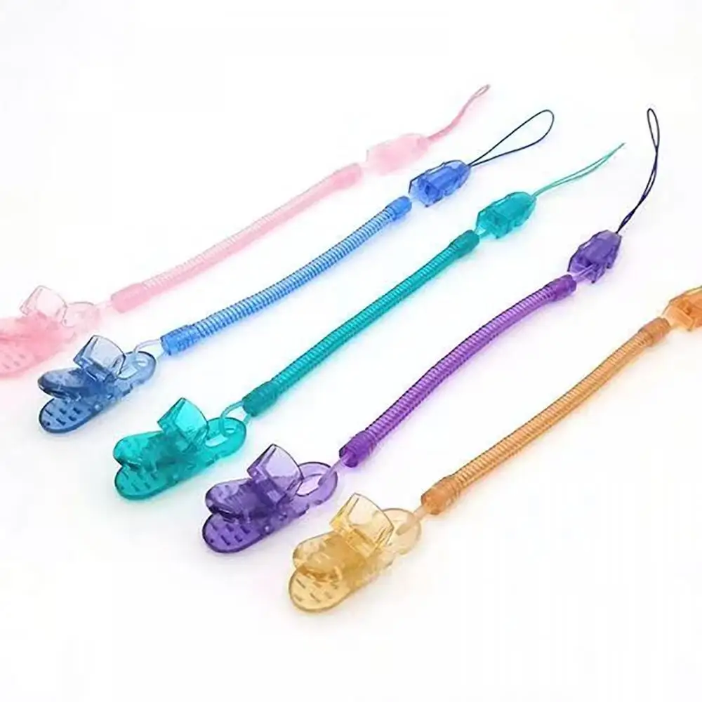 Pacifier Chain Plastic Silicone Toy Baby Dental Clamp