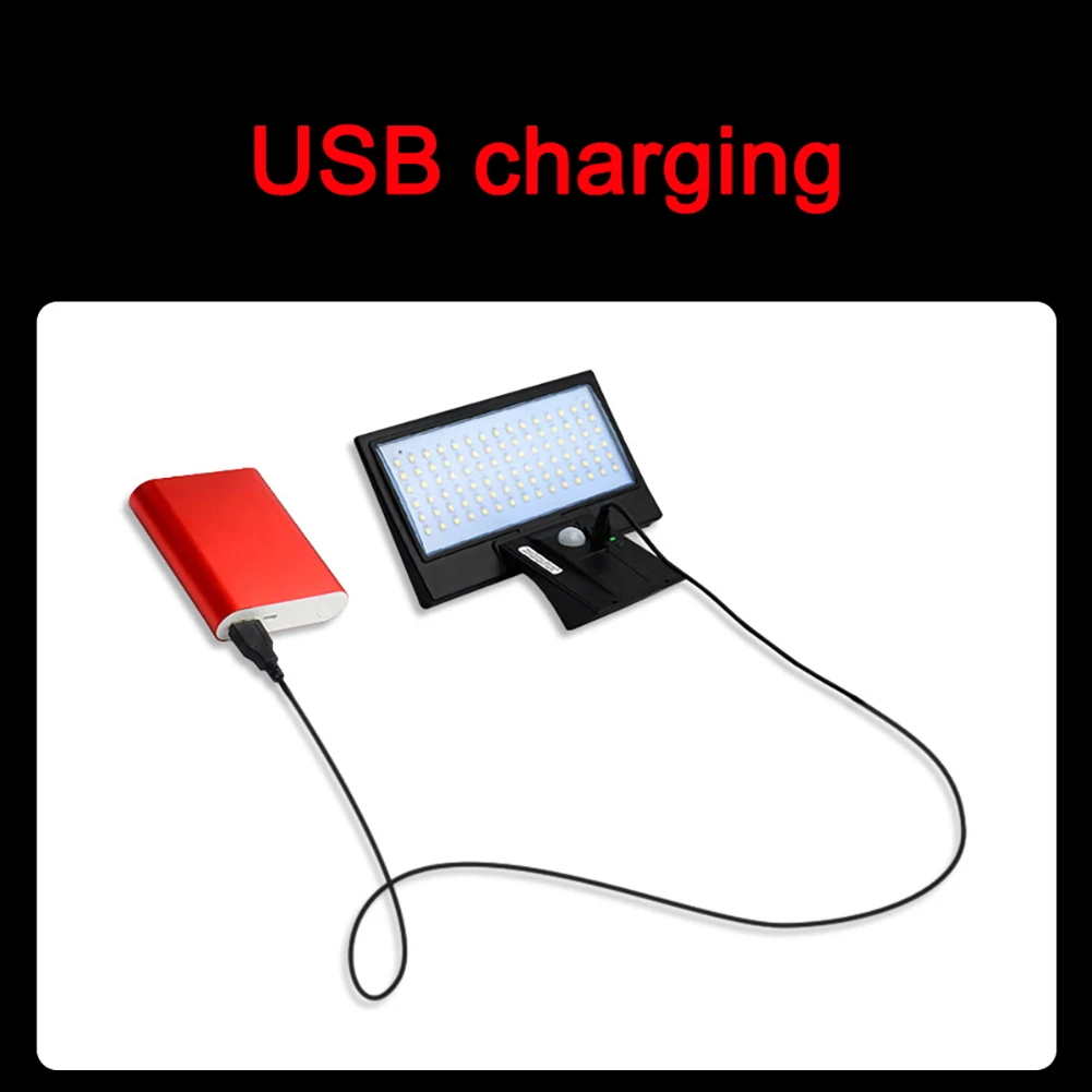 Description Picture 5 of itemOutdoor Solar Lights Wireless Motion Sensor Wall Lights With 180° Wide Angle 4 Modes IP65 Waterproof 520LM Solar-Powered Lights