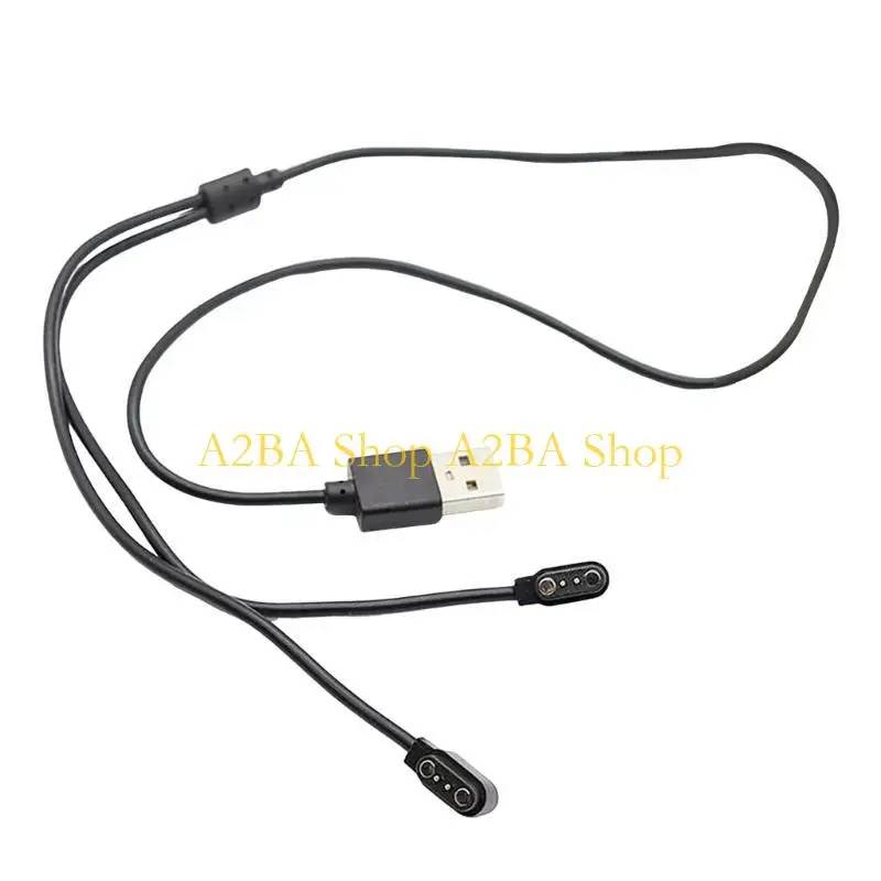 A2BA 고급 2핀 2.5mm 지능형 안경 충전기 효율적인 충전 코드는 최대 용량에 대한 이중 충전 기능을 제공합니다.