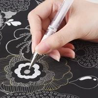SeamiArt 1pc 1mm Gold Silver White Metallic Marker Pen Gel Pen For DIY Art Coloring Scrapbooking Signing Art Supplies Stationery 3