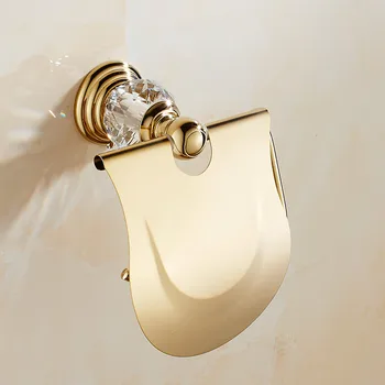 crystal toilet paper holder