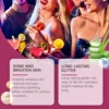 EELHOPE Stage Makeup Spray Dance Party Holiday Bash Hair Body Shimmer Highlight Makeup Spray Instantly Improves Skin Shine 3