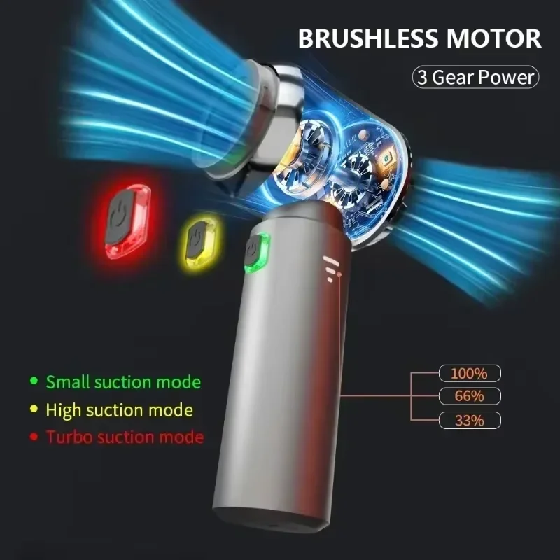 2026 New Car Vacuum Cleaner Strong Suction Cordless Wireless Cleaner Portable HandHeld Vacuum Cleaner Cleaning Machine 2