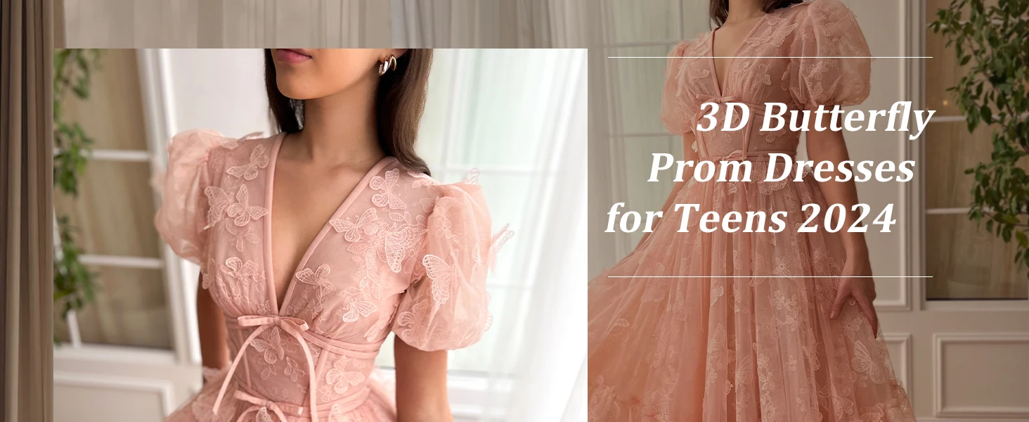 Schmetterlings-Ballkleid