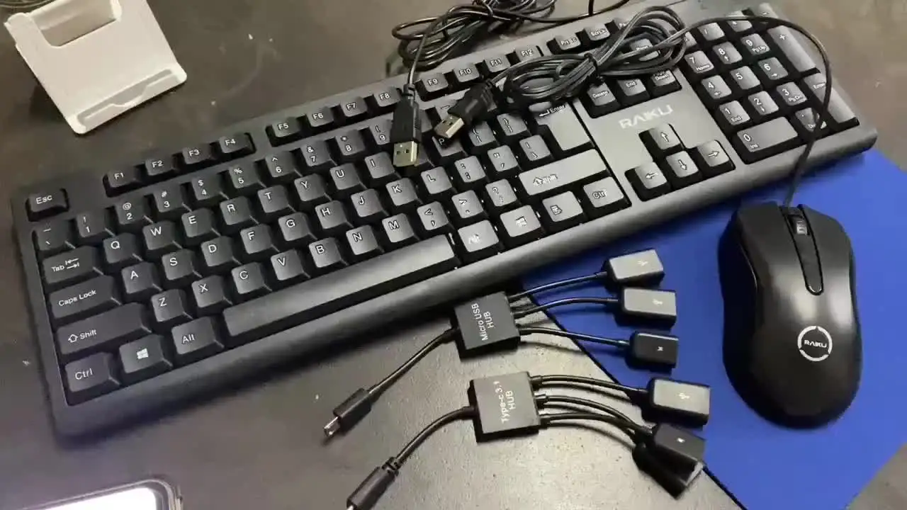 LIUTIANFEI 3 в 1 USB OTG адаптер