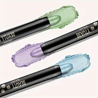 16 Colors Pearlescent Eyeliner, Color Glitter Waterproof Long-Lasting Eye Makeup Non-smudge Eyeliner 4