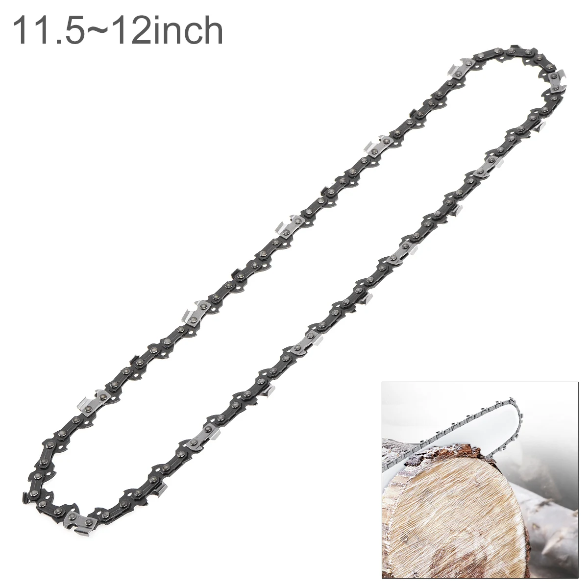 

12 Inch Chainsaw Chain 3/8 Pitch Saw Chain 45 Drive Link Electric Chainsaw Parts Chainsaw Blades