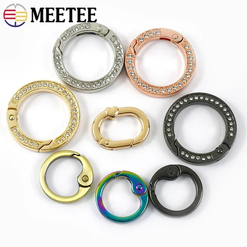 5/10/20Pcs 20mm Anneaux À Ressort En Métal Boucles Sangle De Sac Crochet  Sac À Main Anneau Connecteur Ceinture de Collier de Chien de Boucle Fermoir  Accessoire De Couture